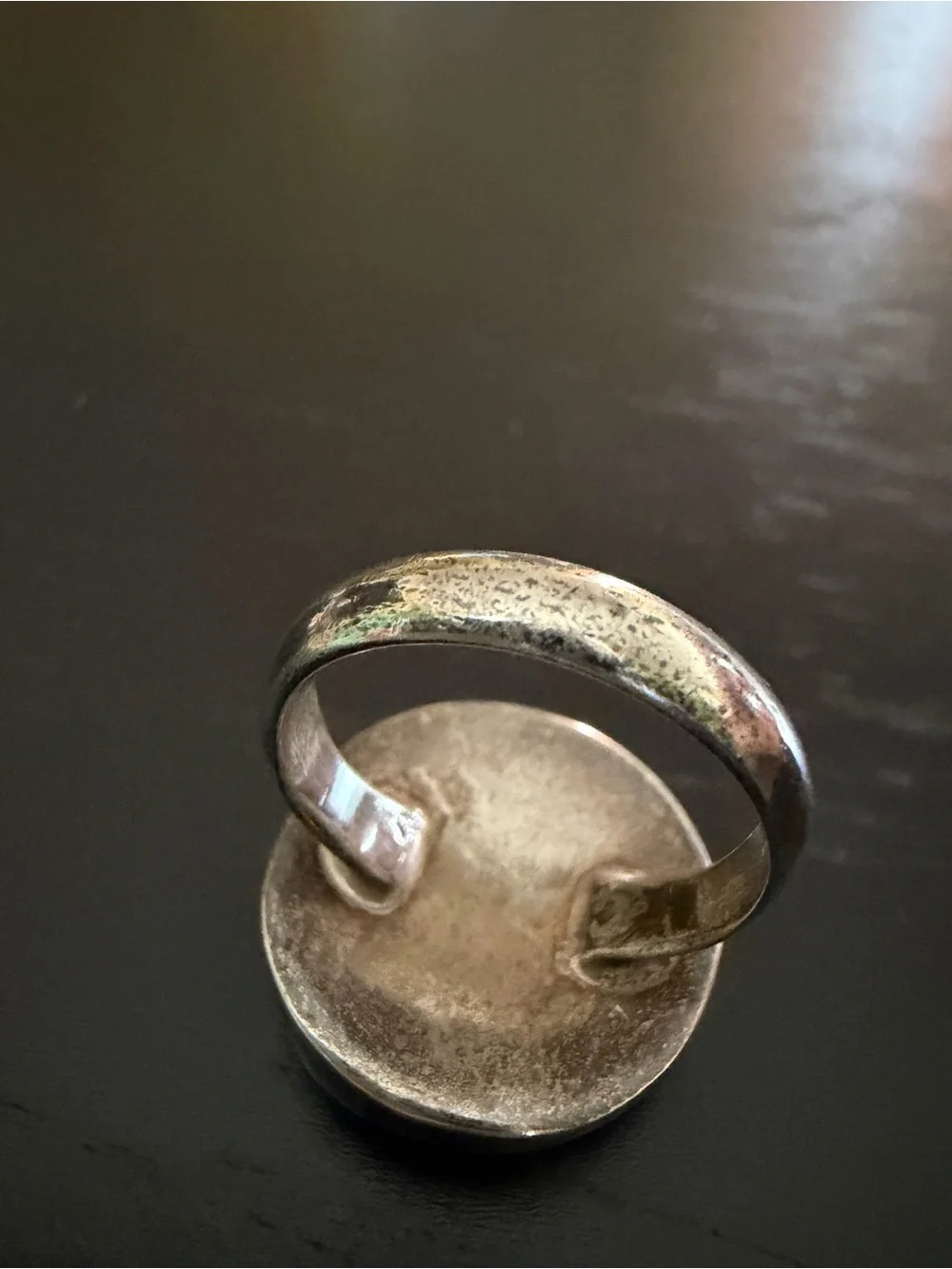 Vintage Button Ring